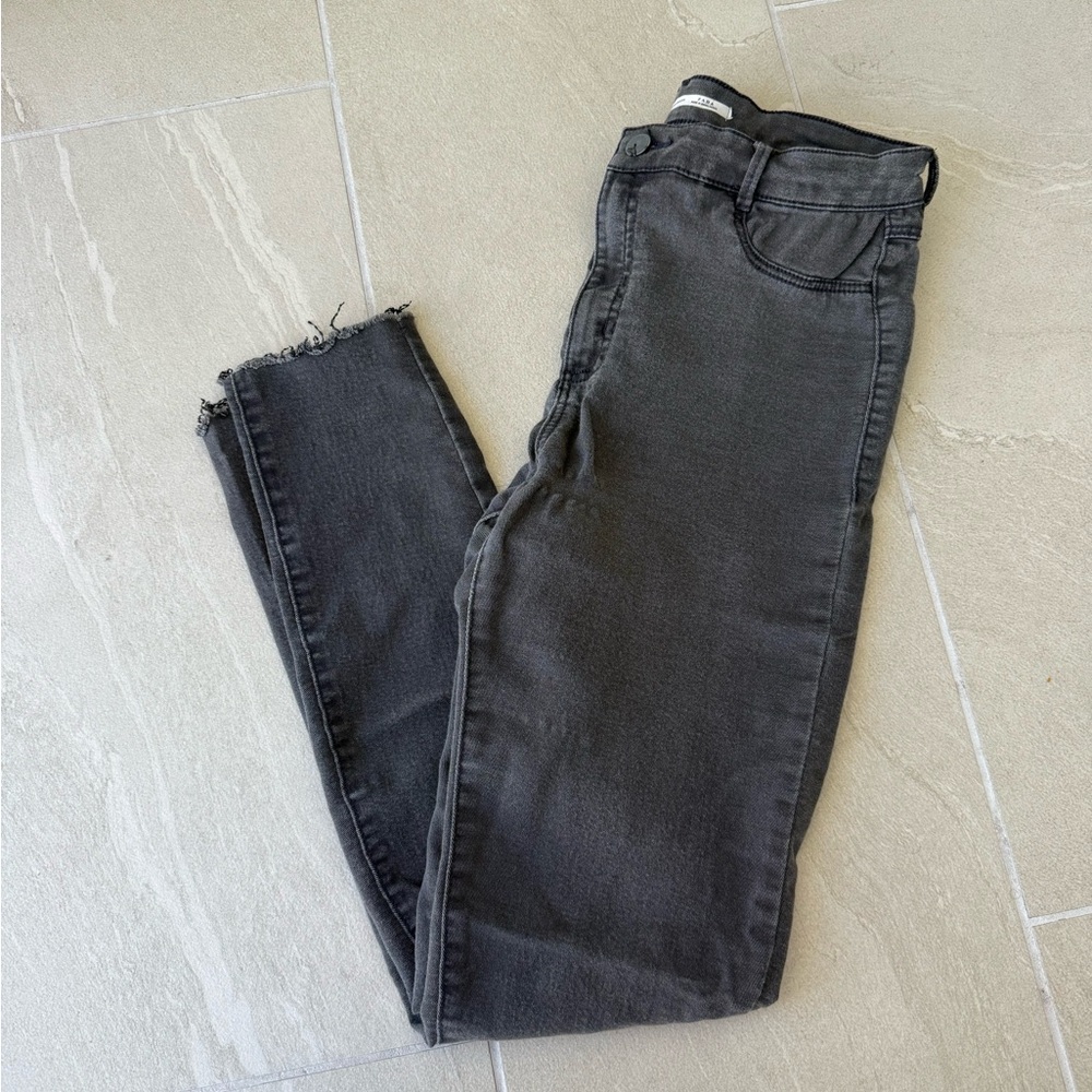 Women's Gray Zara Jeans